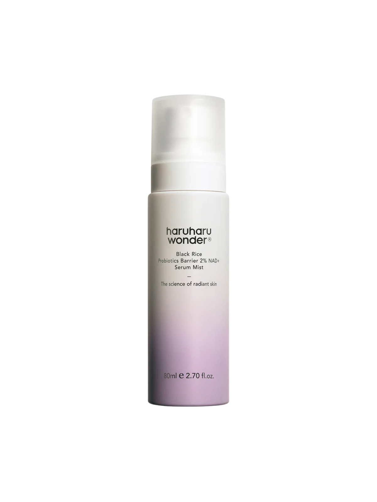 HARU HARU WONDER Black Rice Probiotics Barrier 2% NAD+ Serum Mist