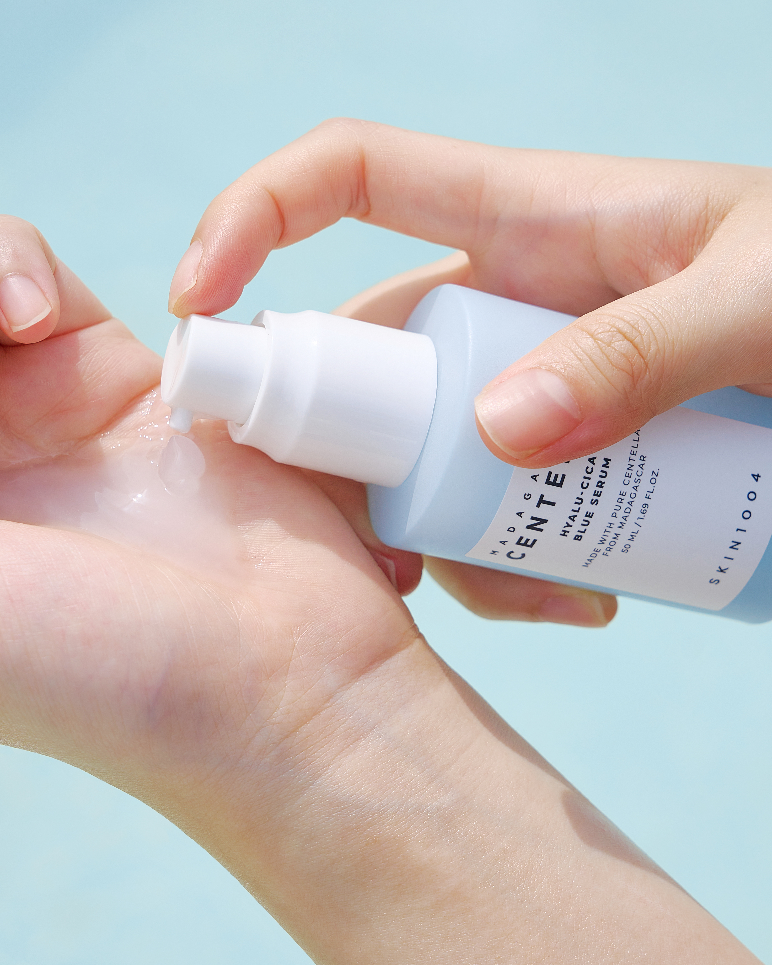 SKIN1004 Madagascar Centella Hyalu-Cica Blue Serum 50ml