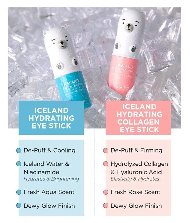 THE SAEM Iceland Hydrating Collagen Eye Stick