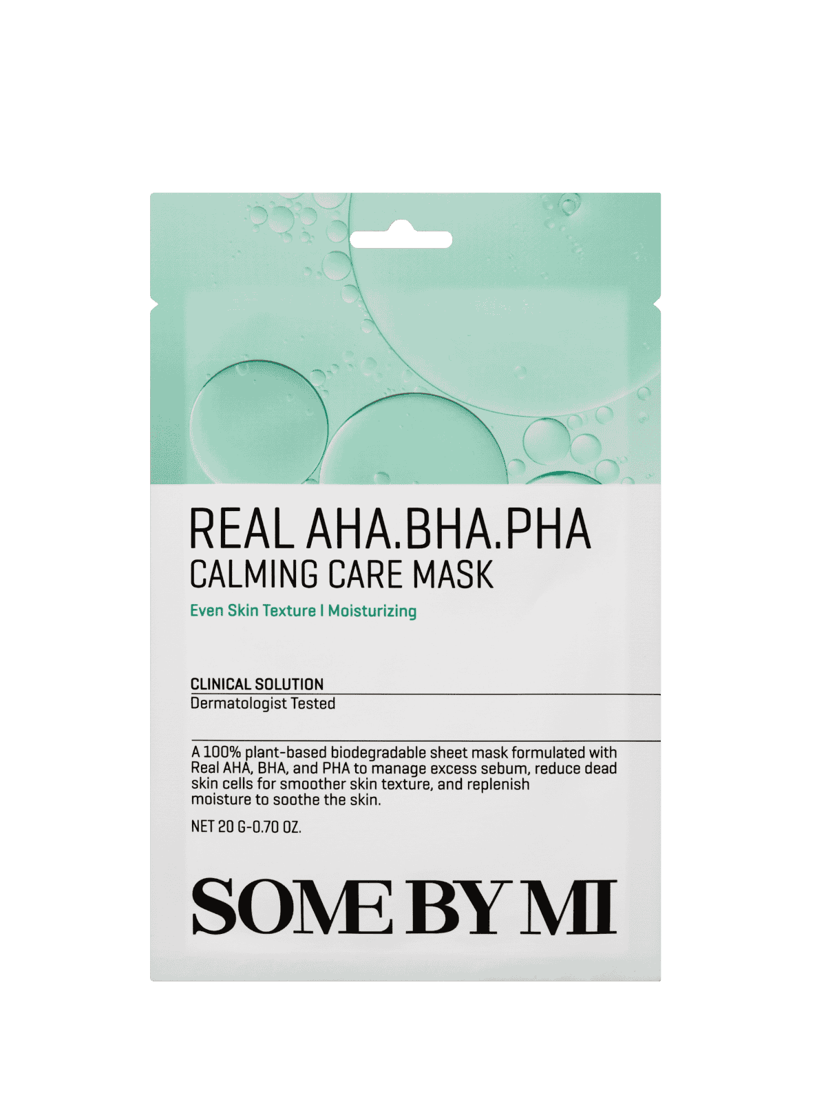 SOMEBYMI Real AHA-BHA-PHA Calming Care Mask