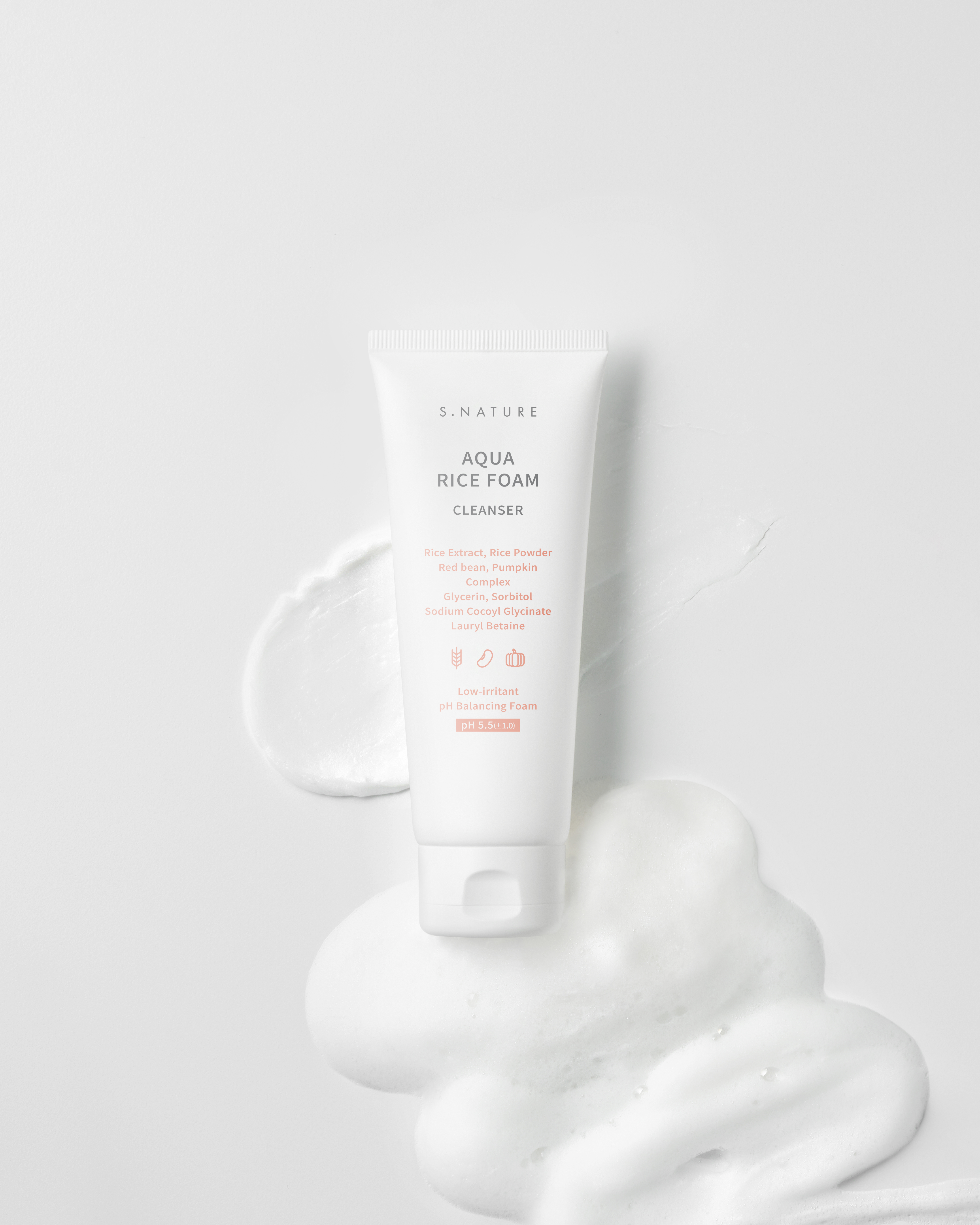 S.Nature Aqua Rice Foam Cleanser