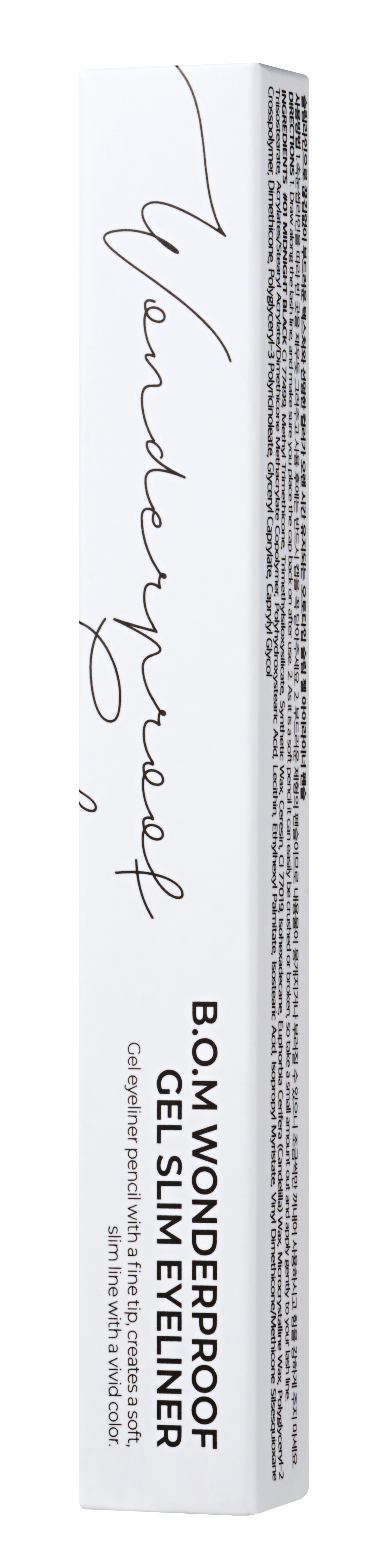 B.O.M Wonderproof Gel Slim Eyeliner