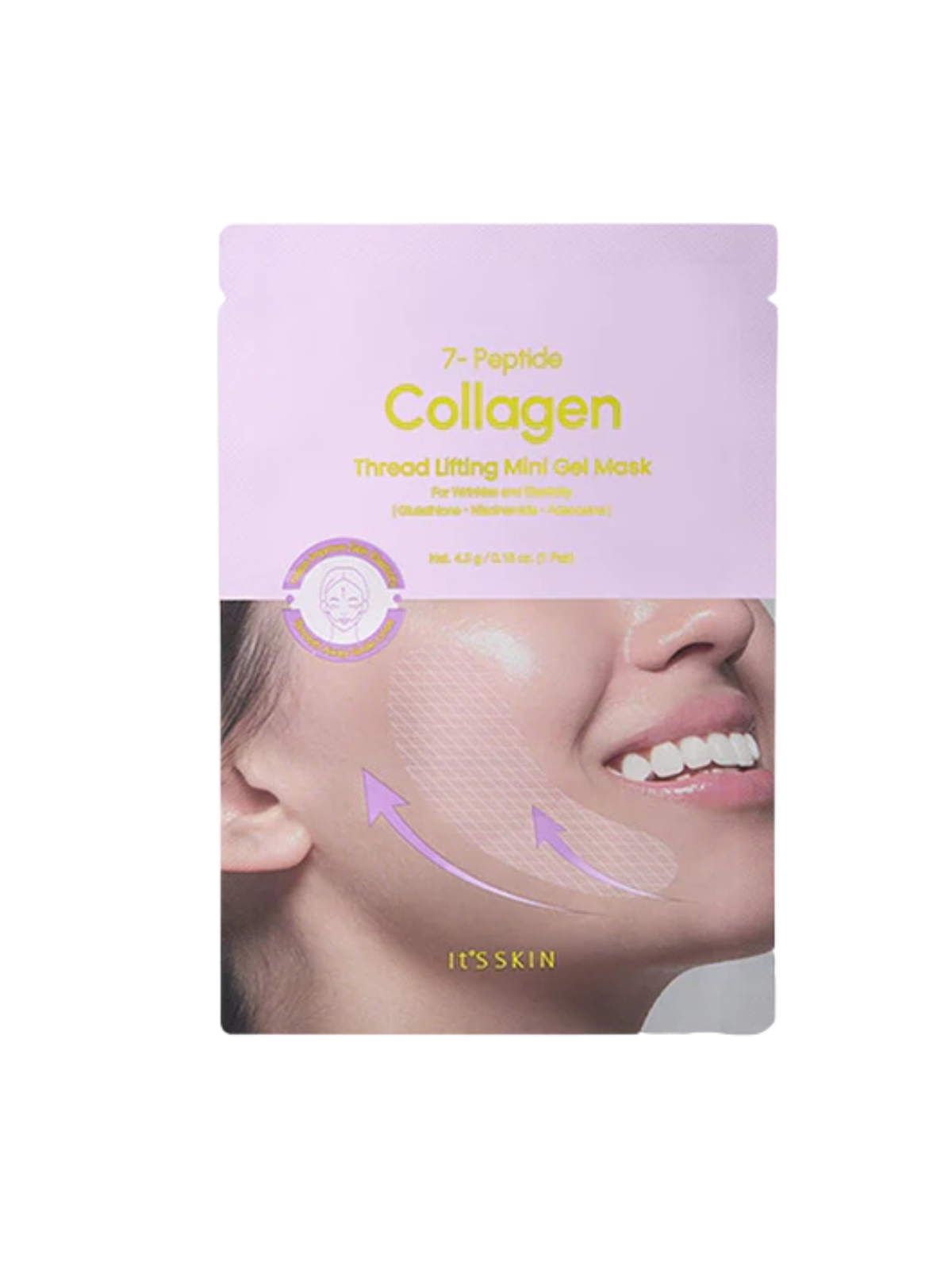 ITSSKIN 7-Peptide Collagen Thread Lifting Mini Gel Mask (1pcs - 2ea)