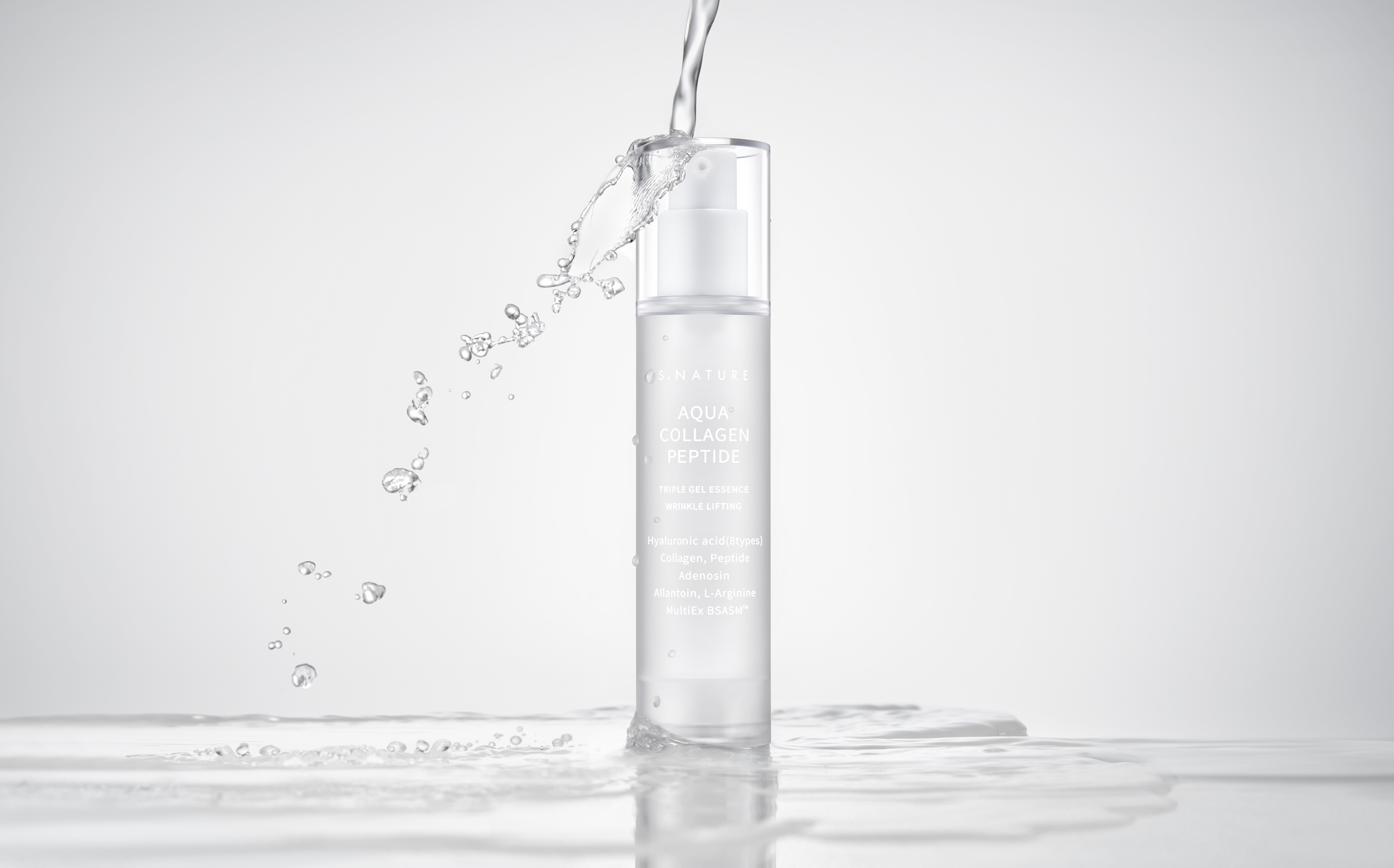 S.Nature Aqua Collagen Peptide Triple Gel Essence